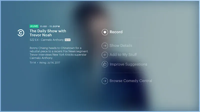Context menu