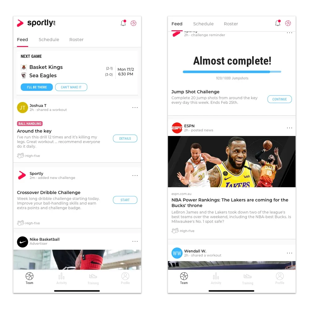 Team section image